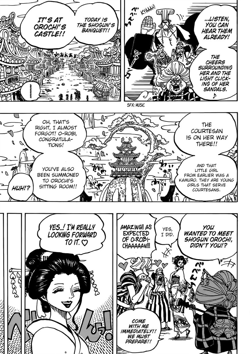 One Piece Chapter 927.1 13